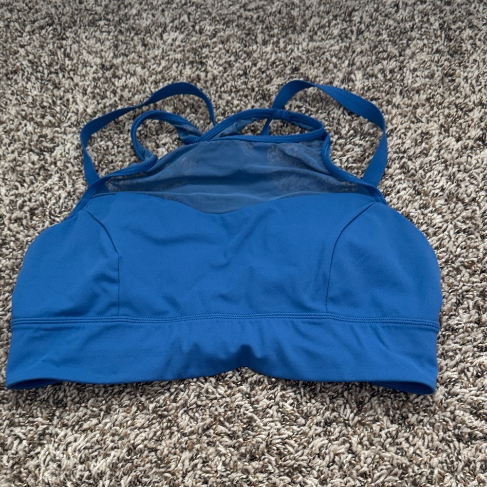 lululemon athletica Blue Sports Bra